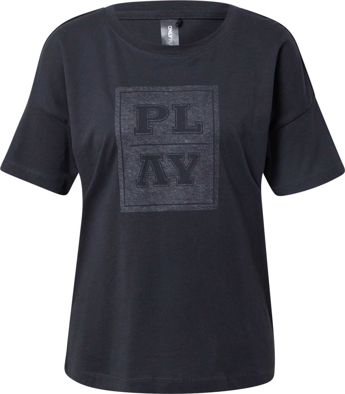 ONLY PLAY Funkční tričko 'JOAN' noční modrá / šedý melír