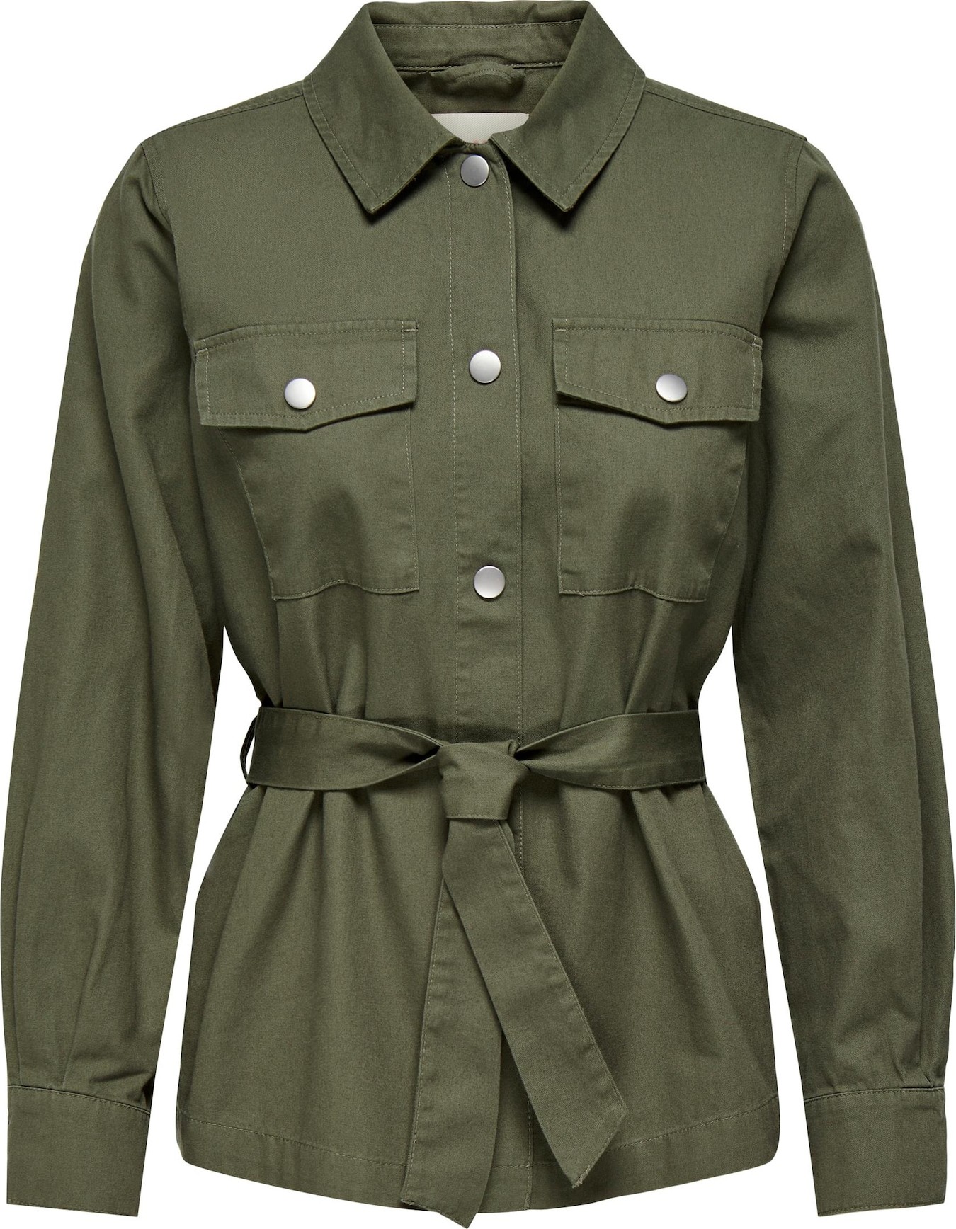 ONLY Přechodná bunda 'Saige' tmavě zelená