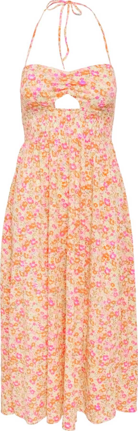 ONLY Šaty 'Pella' mix barev / bílá