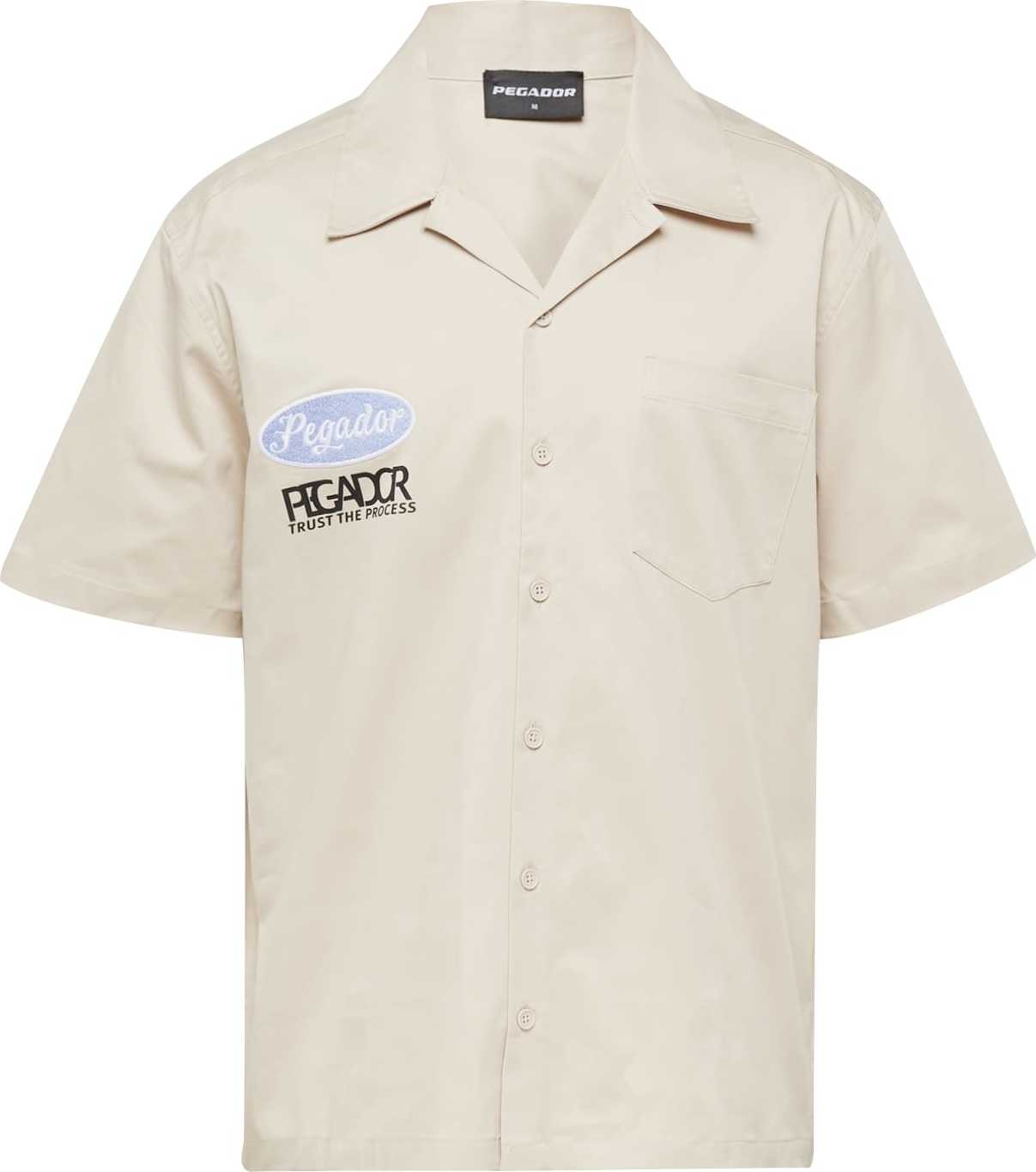 Pegador Košile 'Briar' režná / modrá / černá / bílá