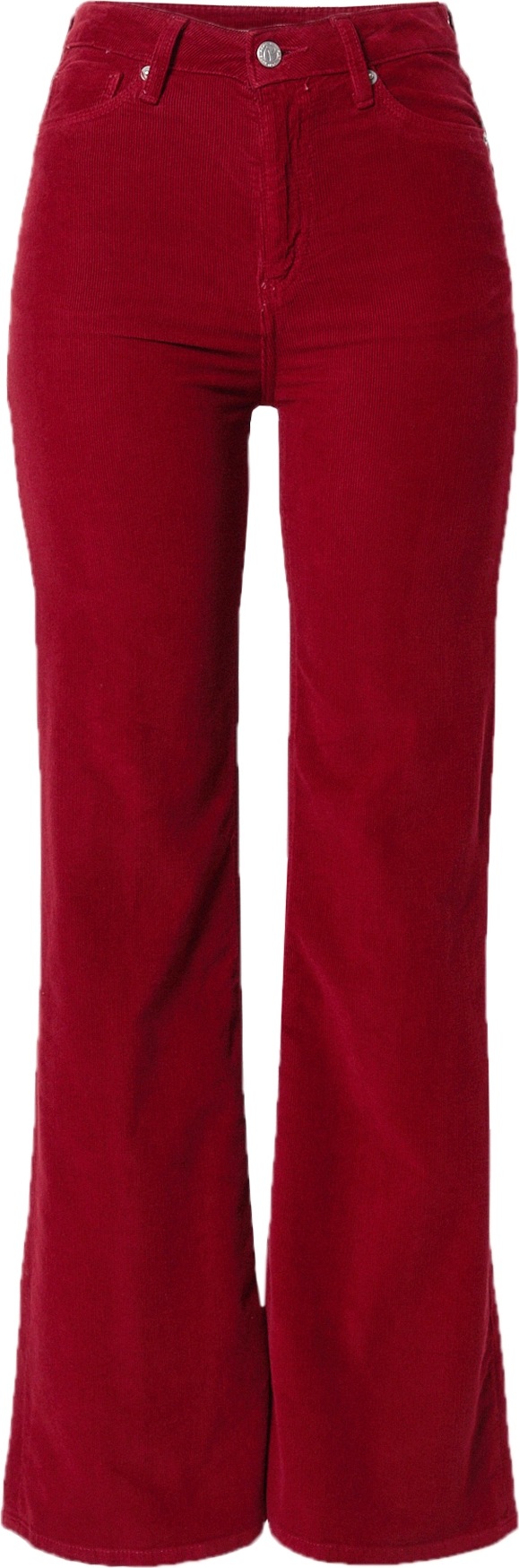 Pepe Jeans Kalhoty 'Willa' karmínově červené