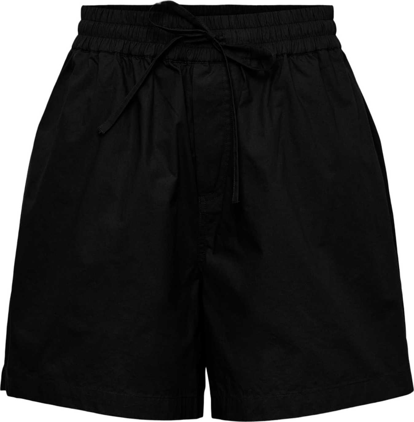 PIECES Kalhoty 'Ava' černá