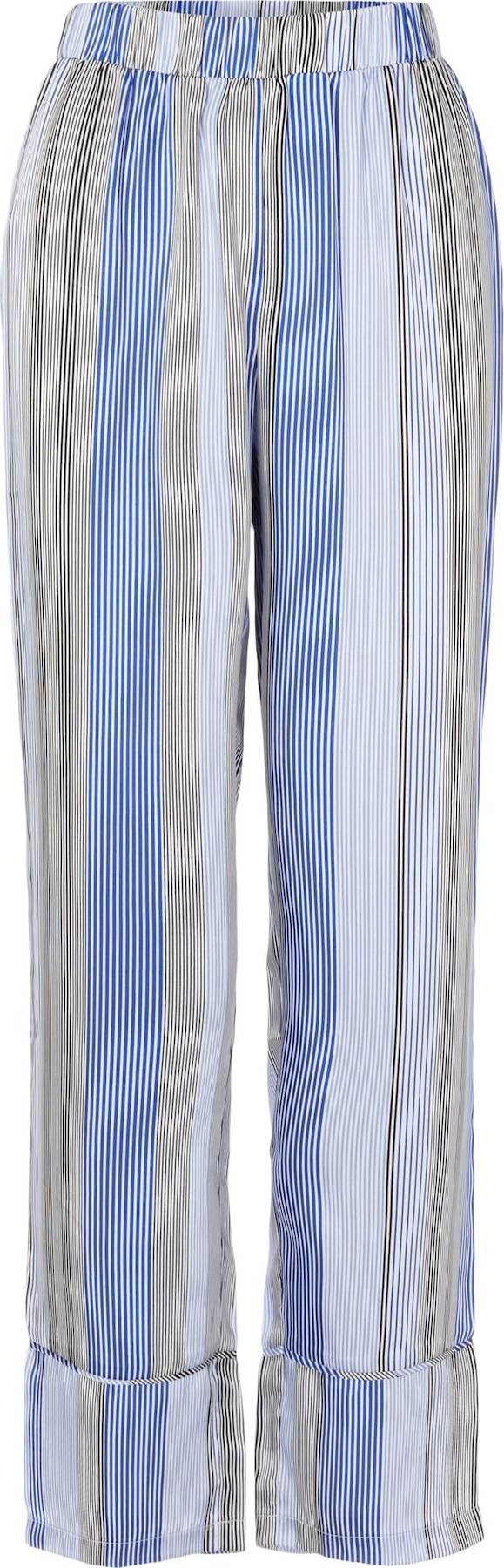 PIECES Kalhoty 'Sienna' modrá / mix barev