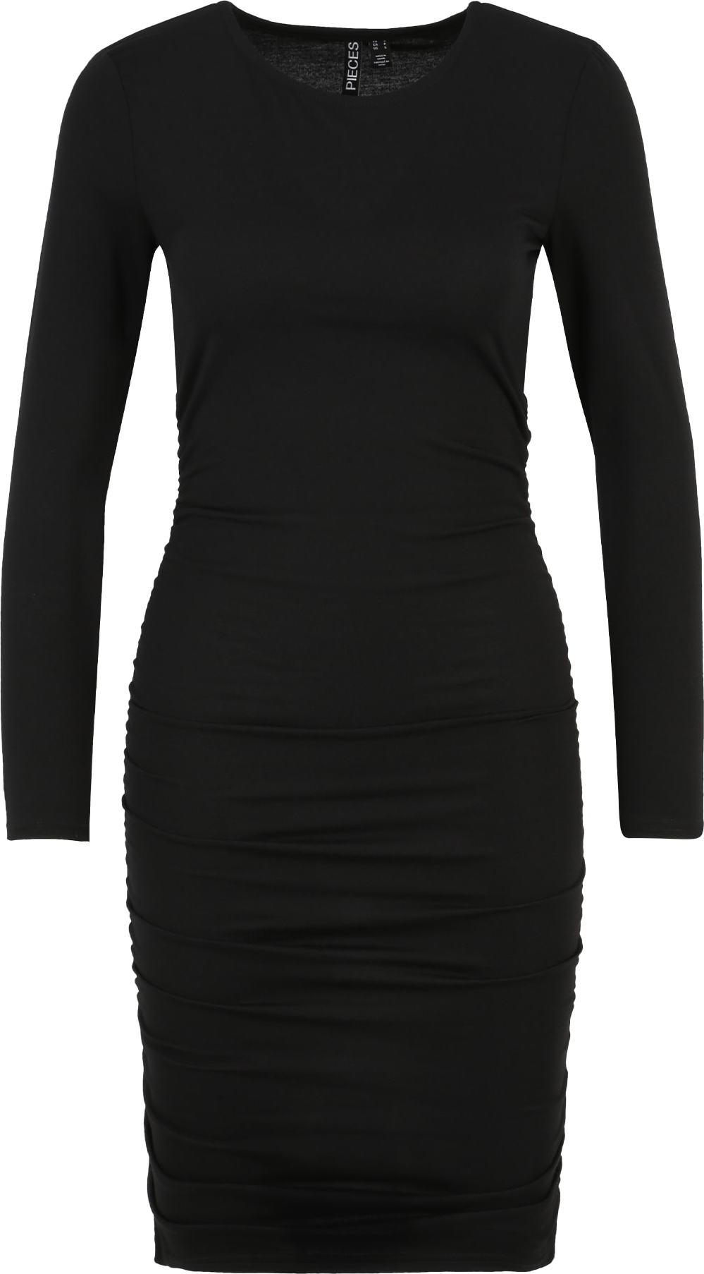 Pieces Petite Šaty 'MINA' černá