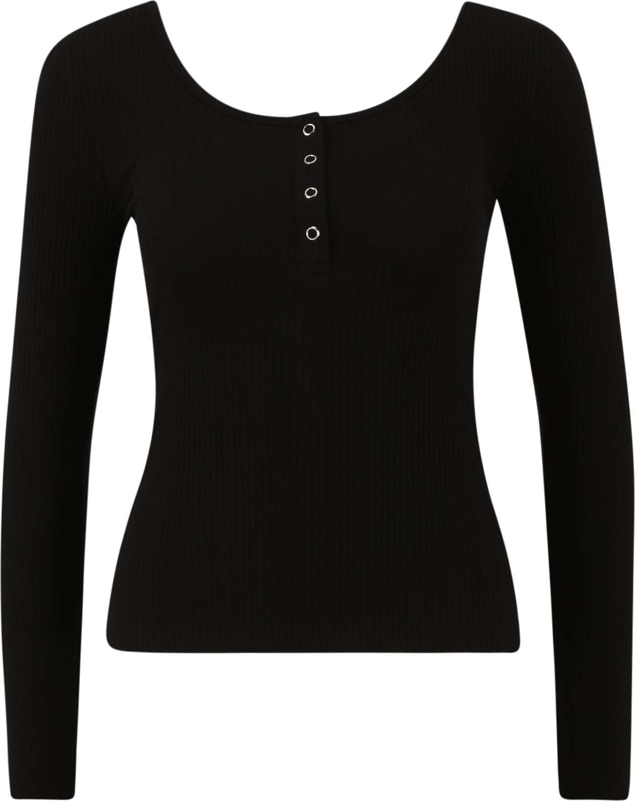 Pieces Petite Tričko 'KITTE' černá