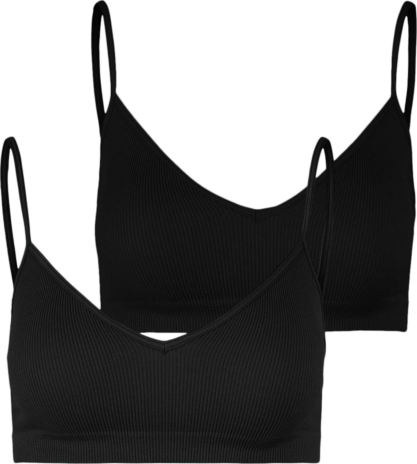 PIECES Podprsenka černá