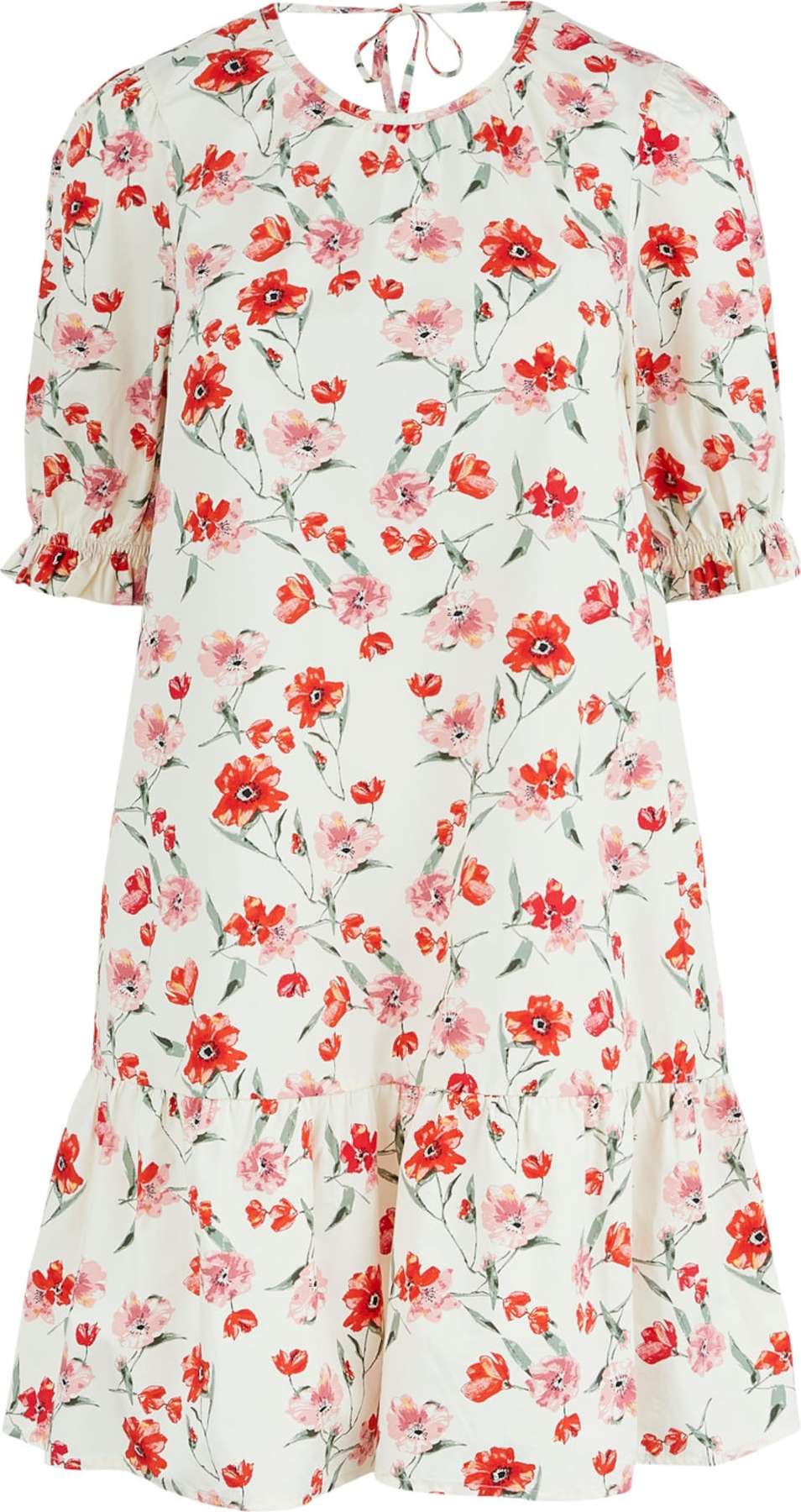 PIECES Šaty 'LORA' pastelová modrá / mix barev