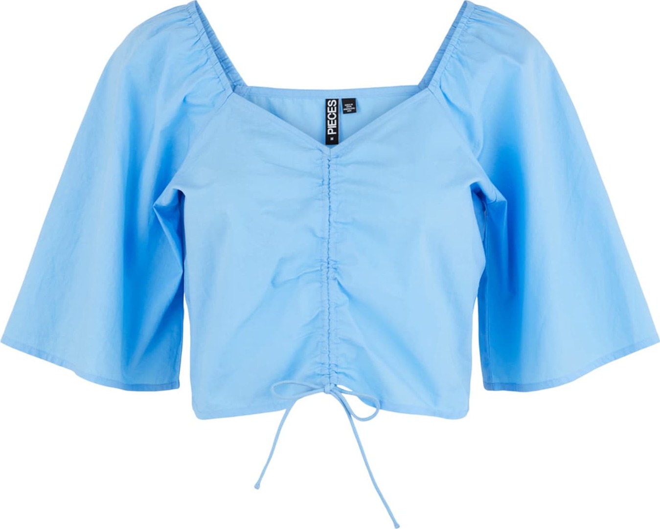 PIECES Tričko 'VALDINE' světlemodrá