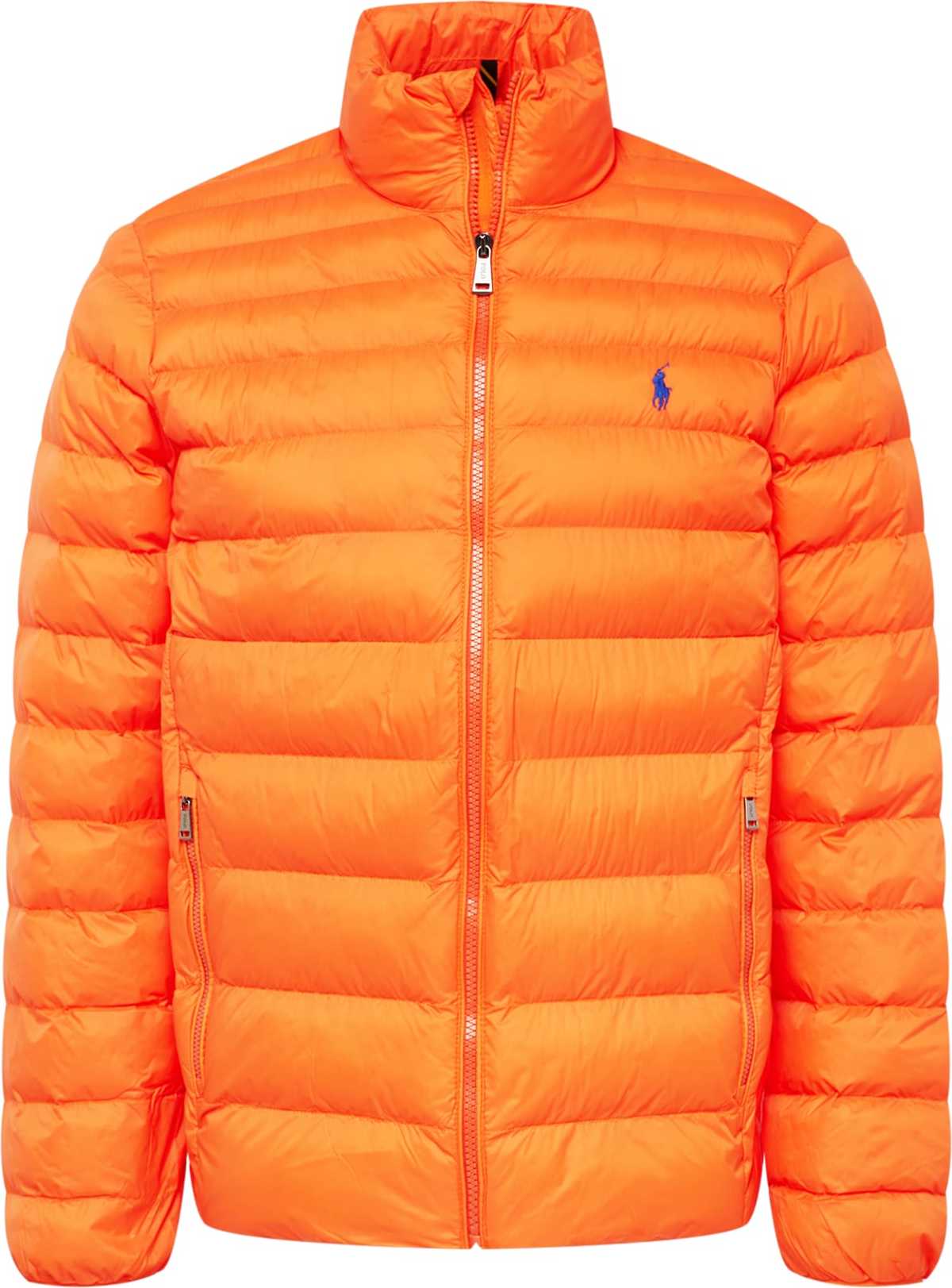 Polo Ralph Lauren Přechodná bunda 'Terra' námořnická modř / oranžová