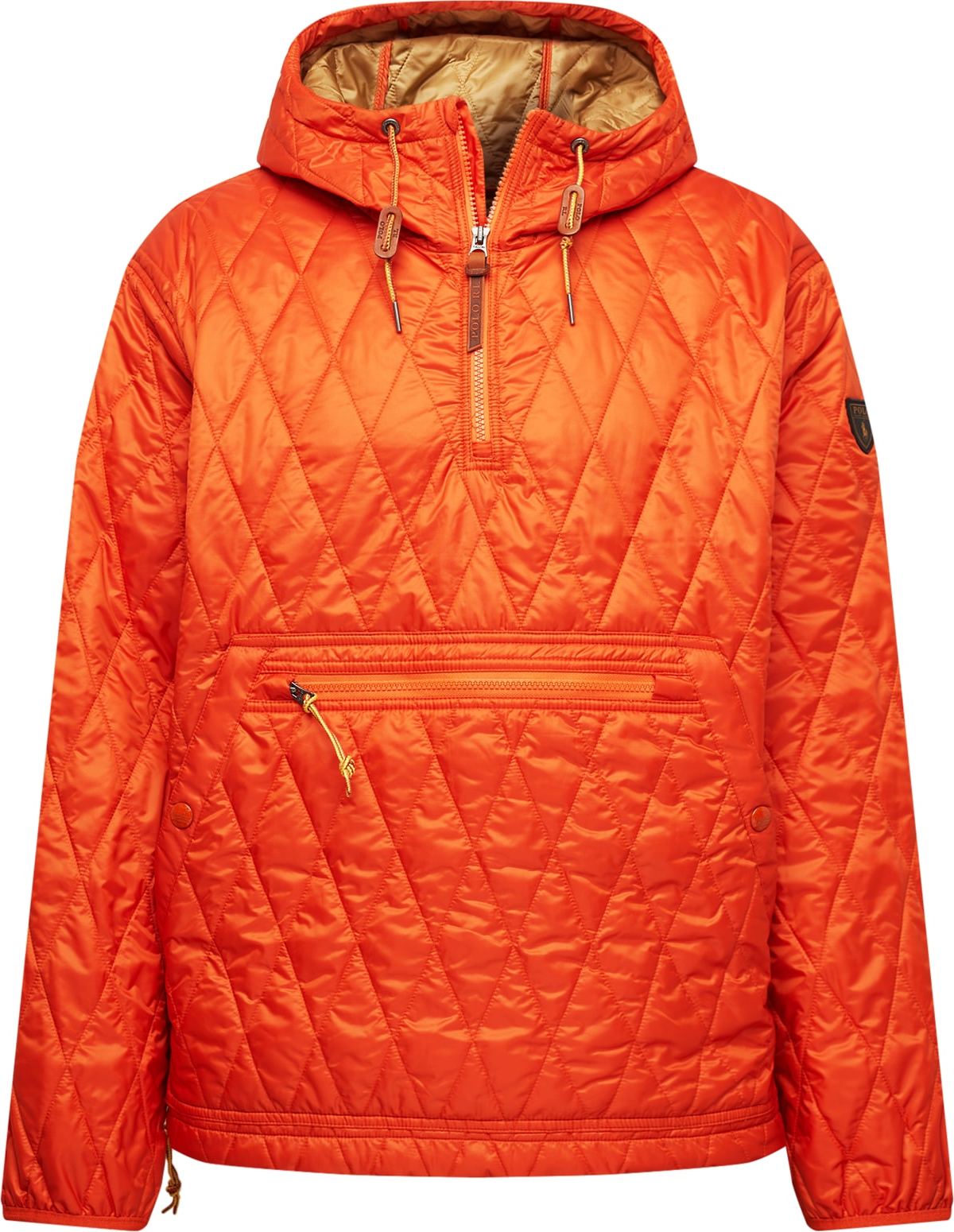 Polo Ralph Lauren Přechodná bunda tmavě oranžová