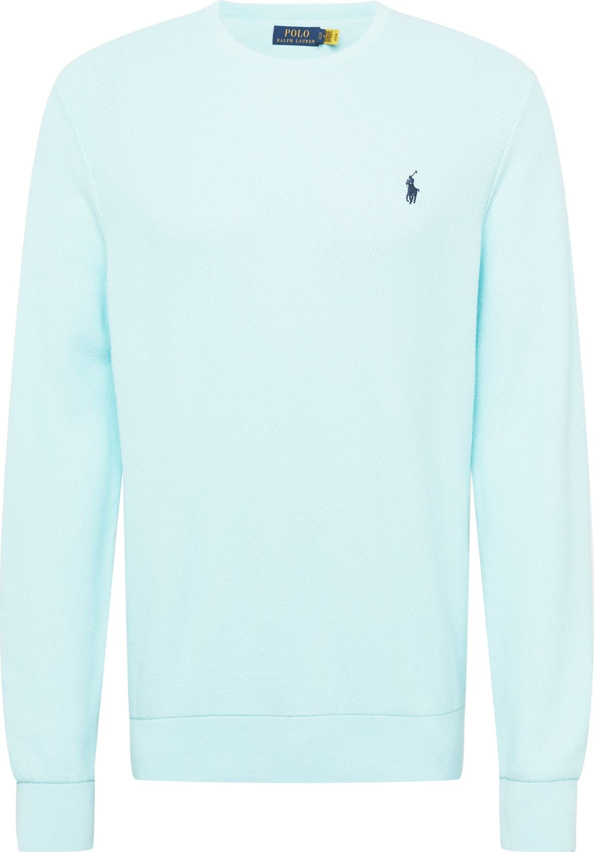 Polo Ralph Lauren Svetr aqua modrá / tmavě modrá