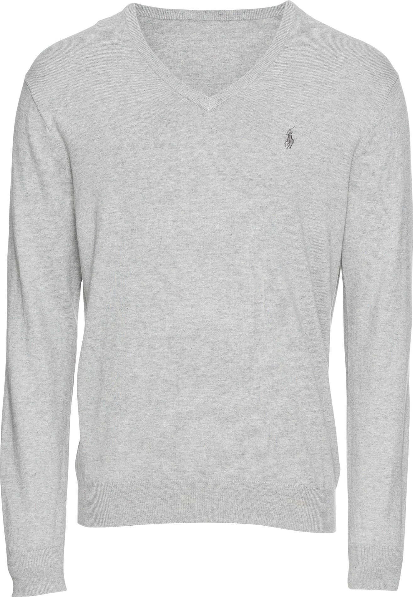 Polo Ralph Lauren Svetr 'LS SF VN PP-LONG SLEEVE-SWEATER' šedá