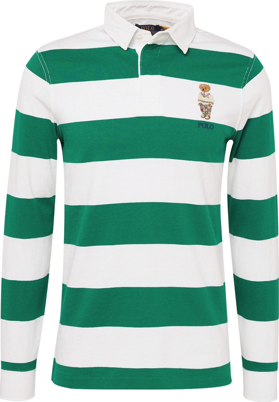 Polo Ralph Lauren Tričko trávově zelená / mix barev / bílá