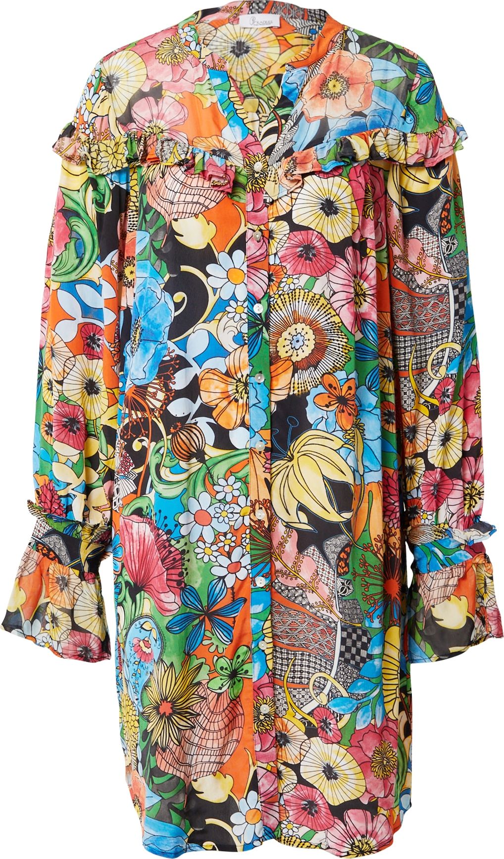 PRINCESS GOES HOLLYWOOD Košilové šaty modrá / oranžová / červená / černá