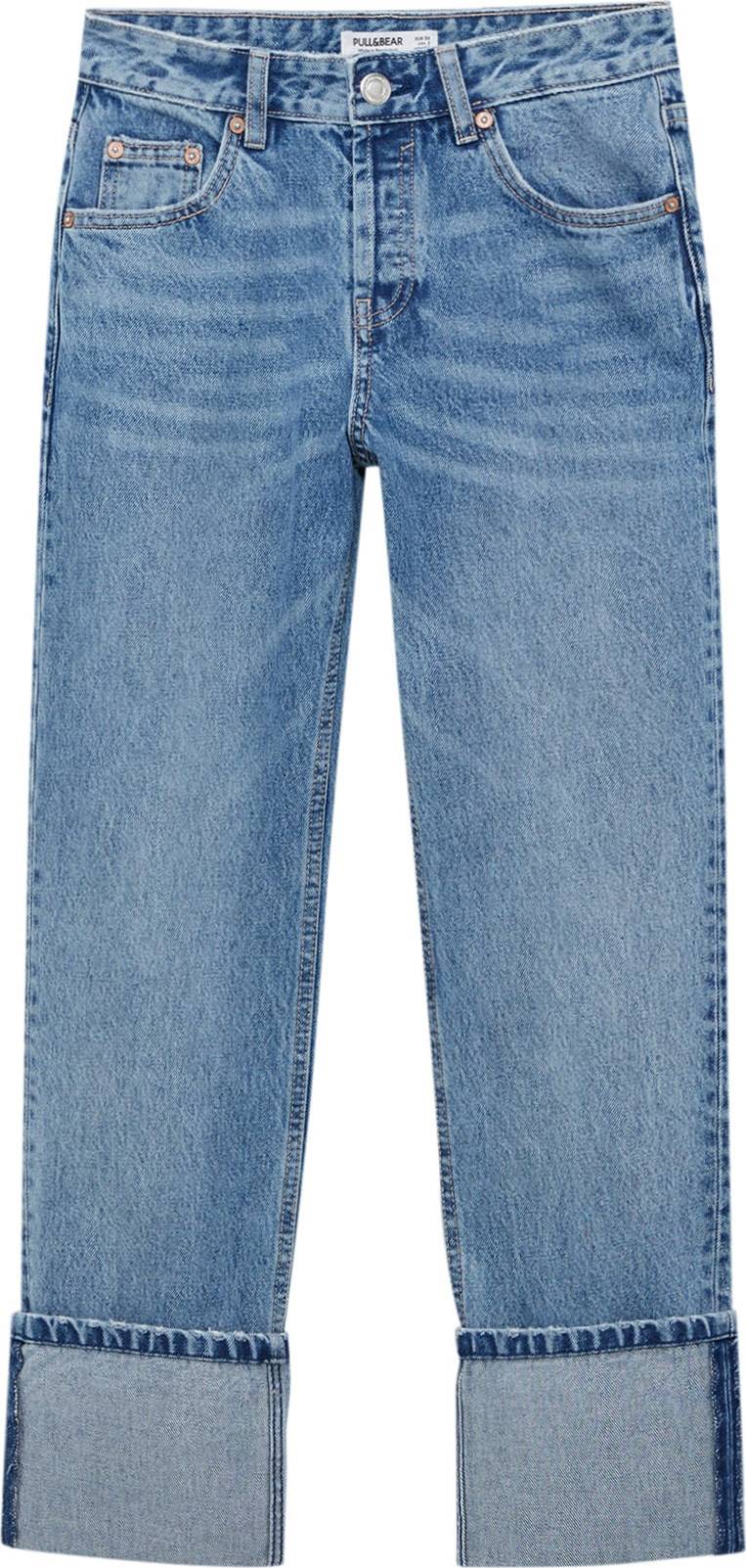 Pull&Bear Džíny modrá