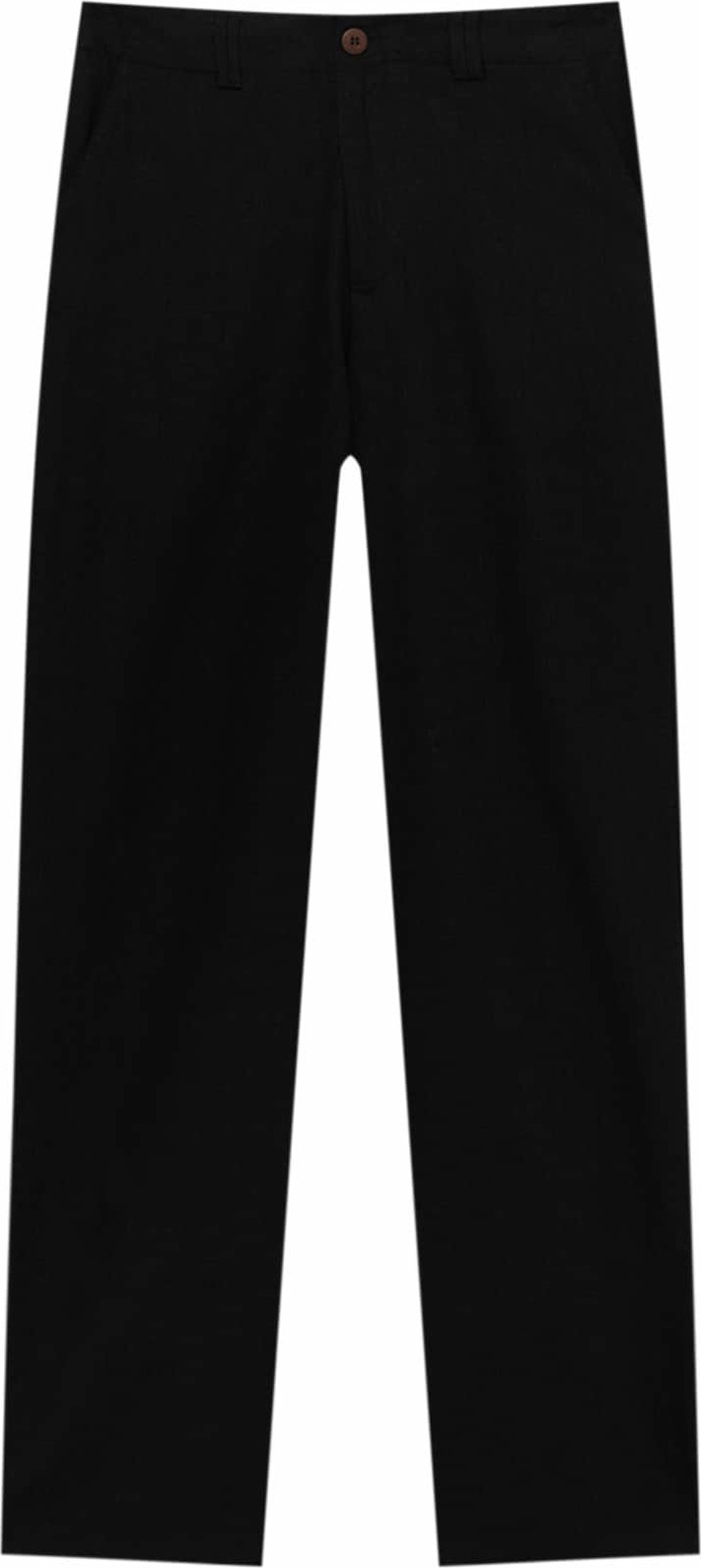 Pull&Bear Kalhoty černá