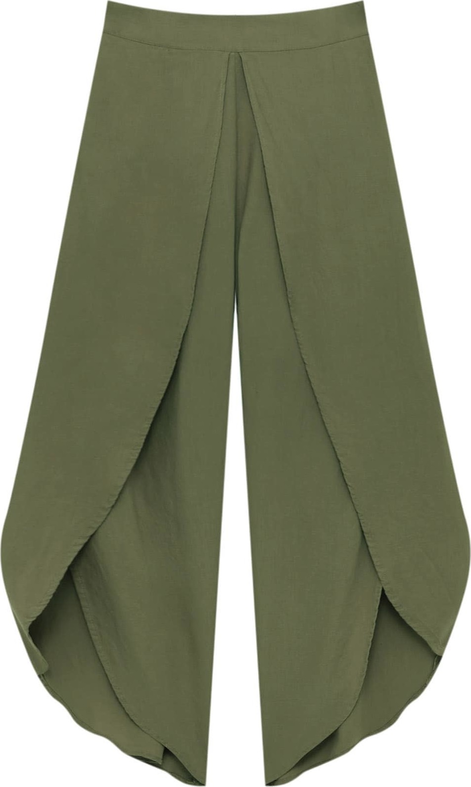 Pull&Bear Kalhoty khaki