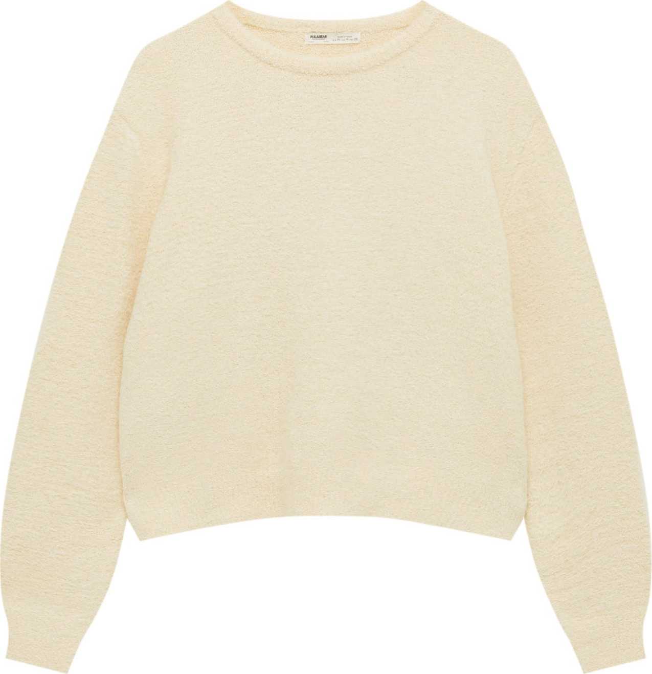 Pull&Bear Svetr světle žlutá