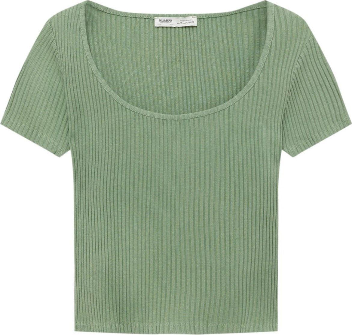 Pull&Bear Tričko zelená