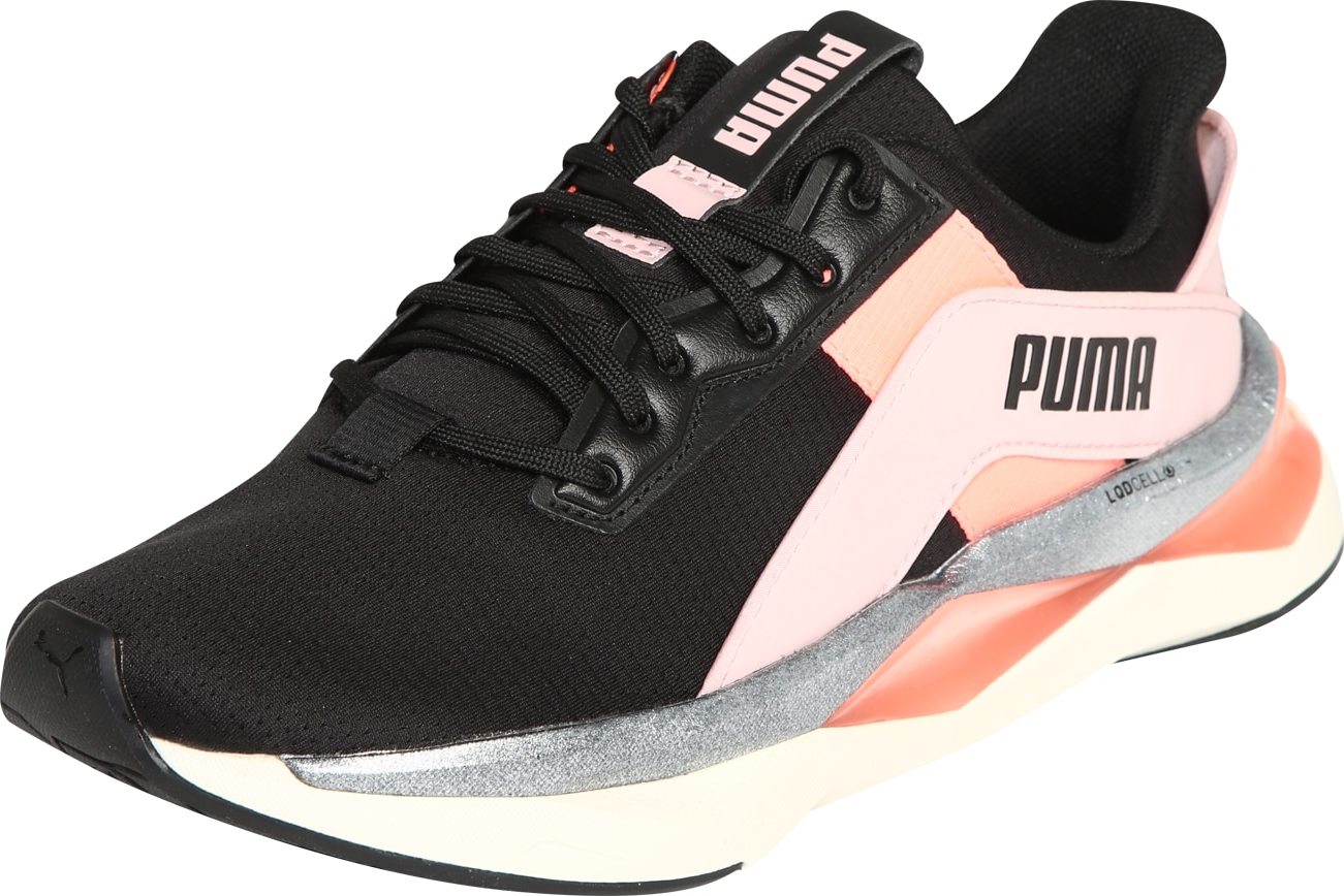PUMA Sportovní boty 'LQDCELL Shatter XT Geo Pearl' šedá / korálová / pink / černá