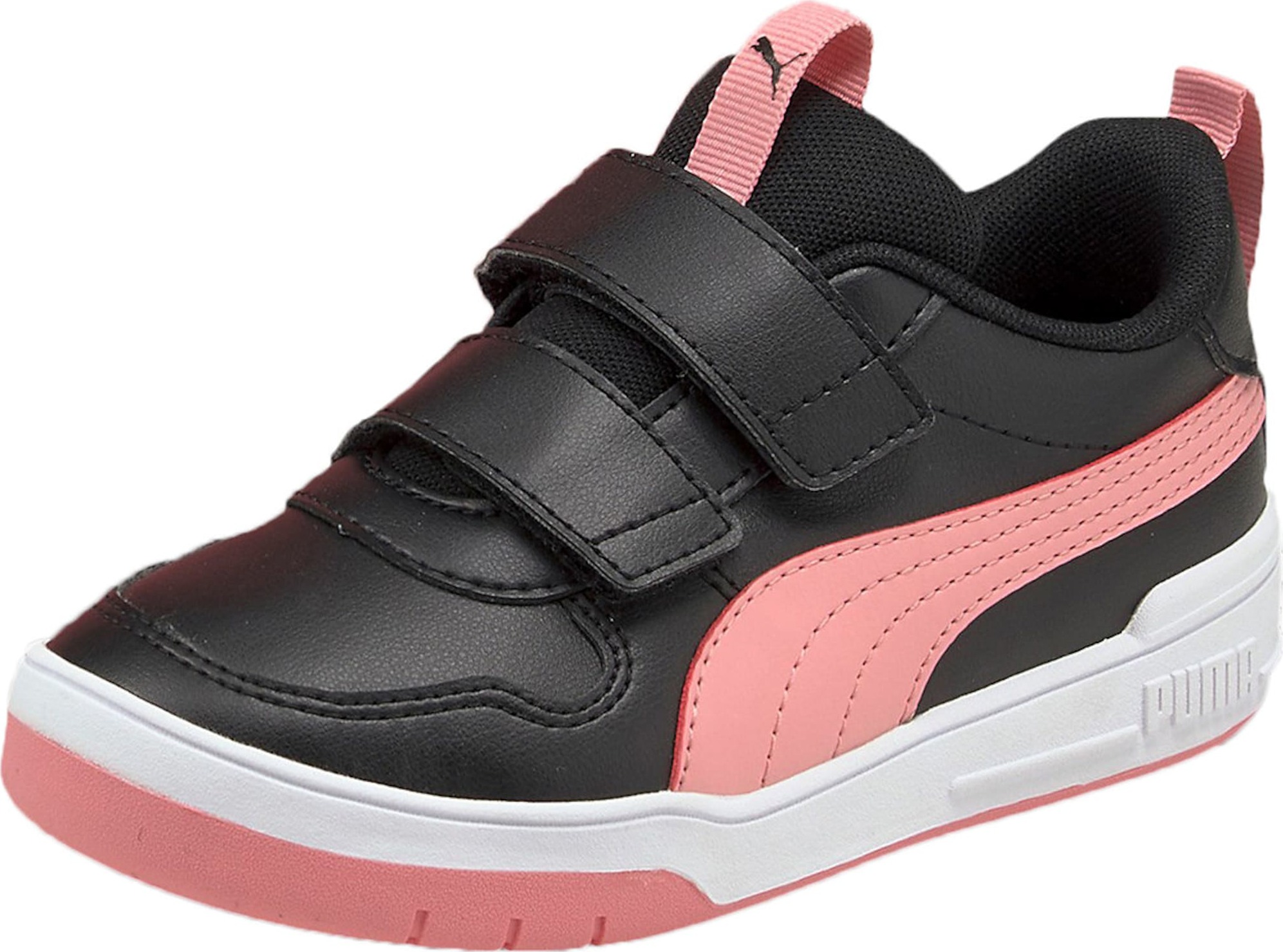 PUMA Tenisky růžová / černá / bílá