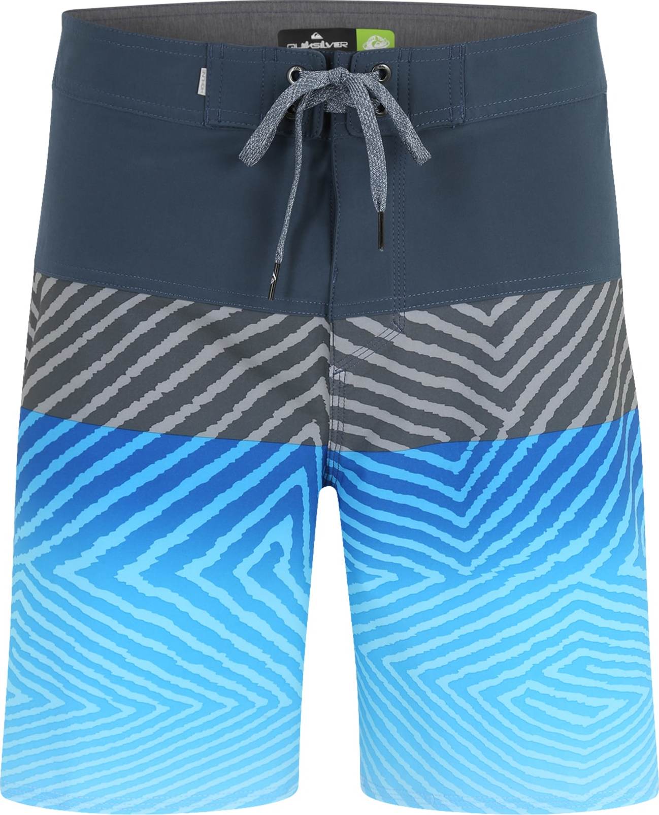 QUIKSILVER Šortky marine modrá / aqua modrá / šedá / antracitová