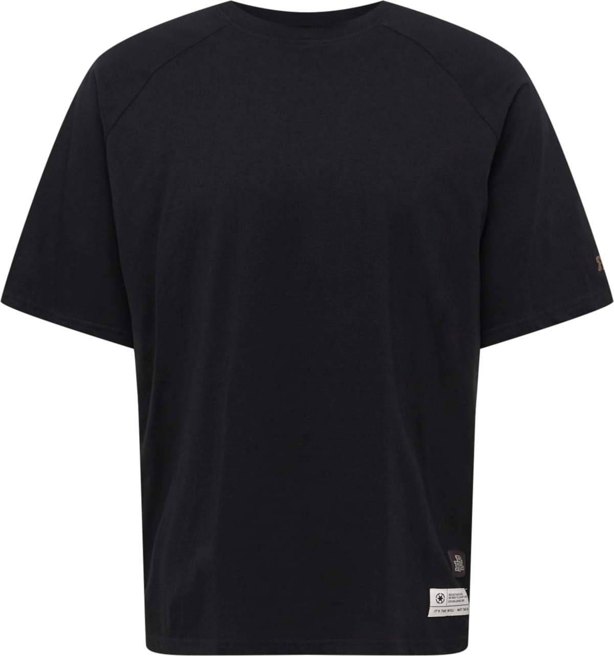 Redefined Rebel Tričko 'Thomas' černá / bílá