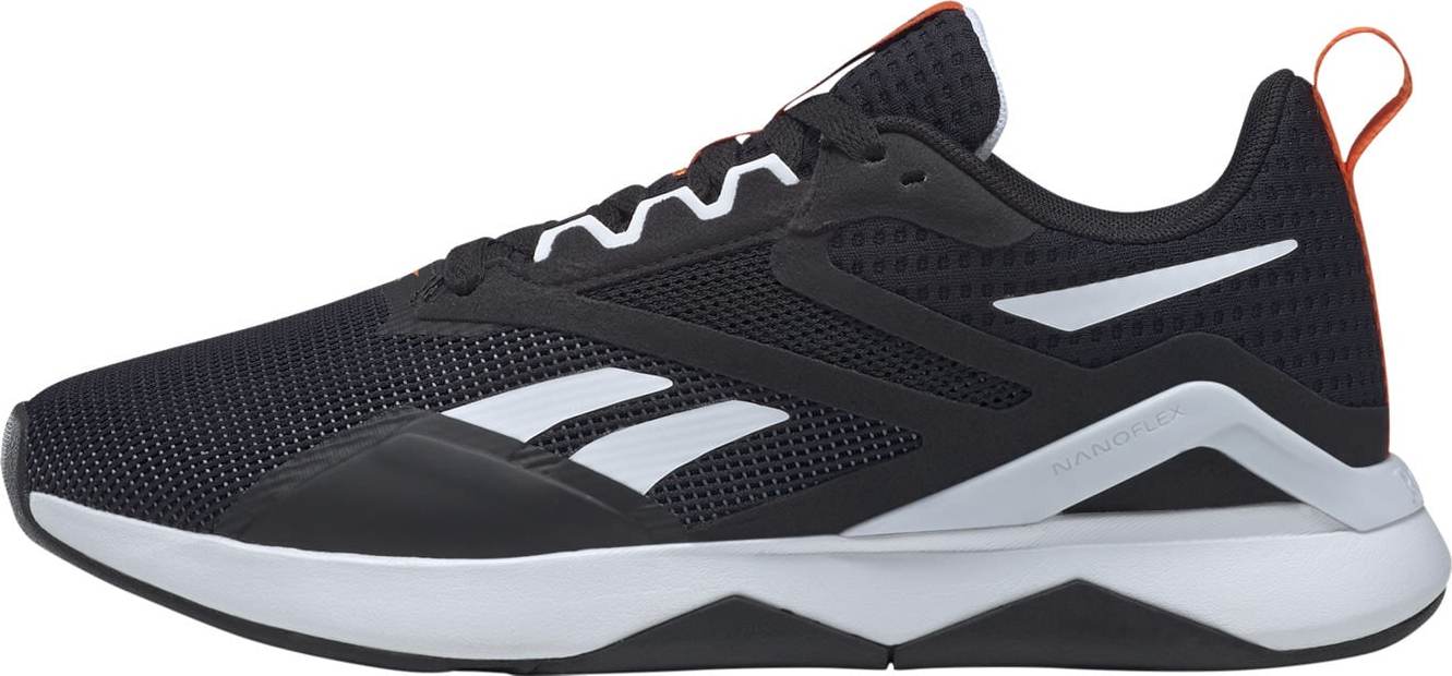 Reebok Sport Sportovní boty 'Nanoflex' oranžová / černá / bílá