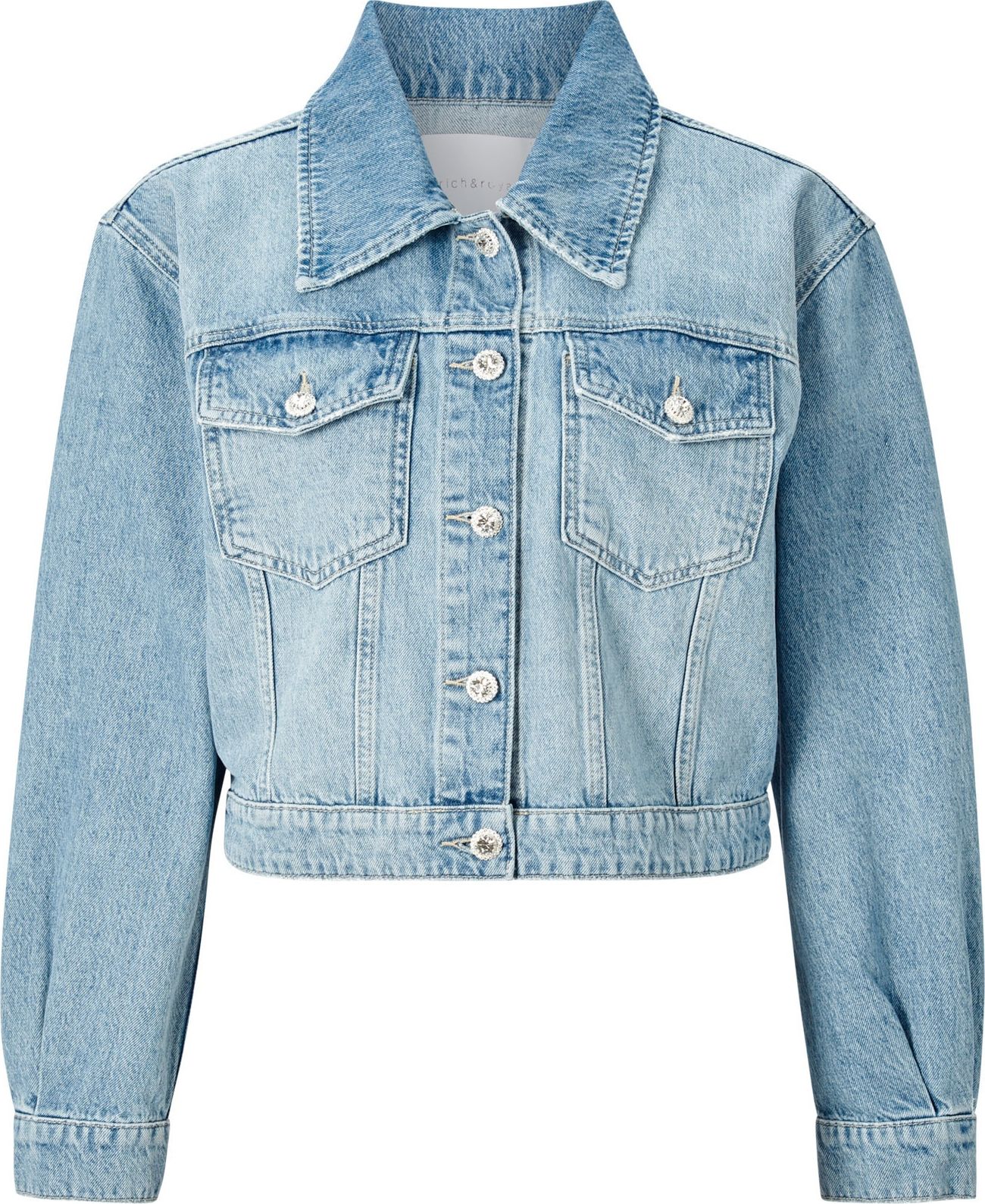 Rich & Royal Přechodná bunda modrá džínovina