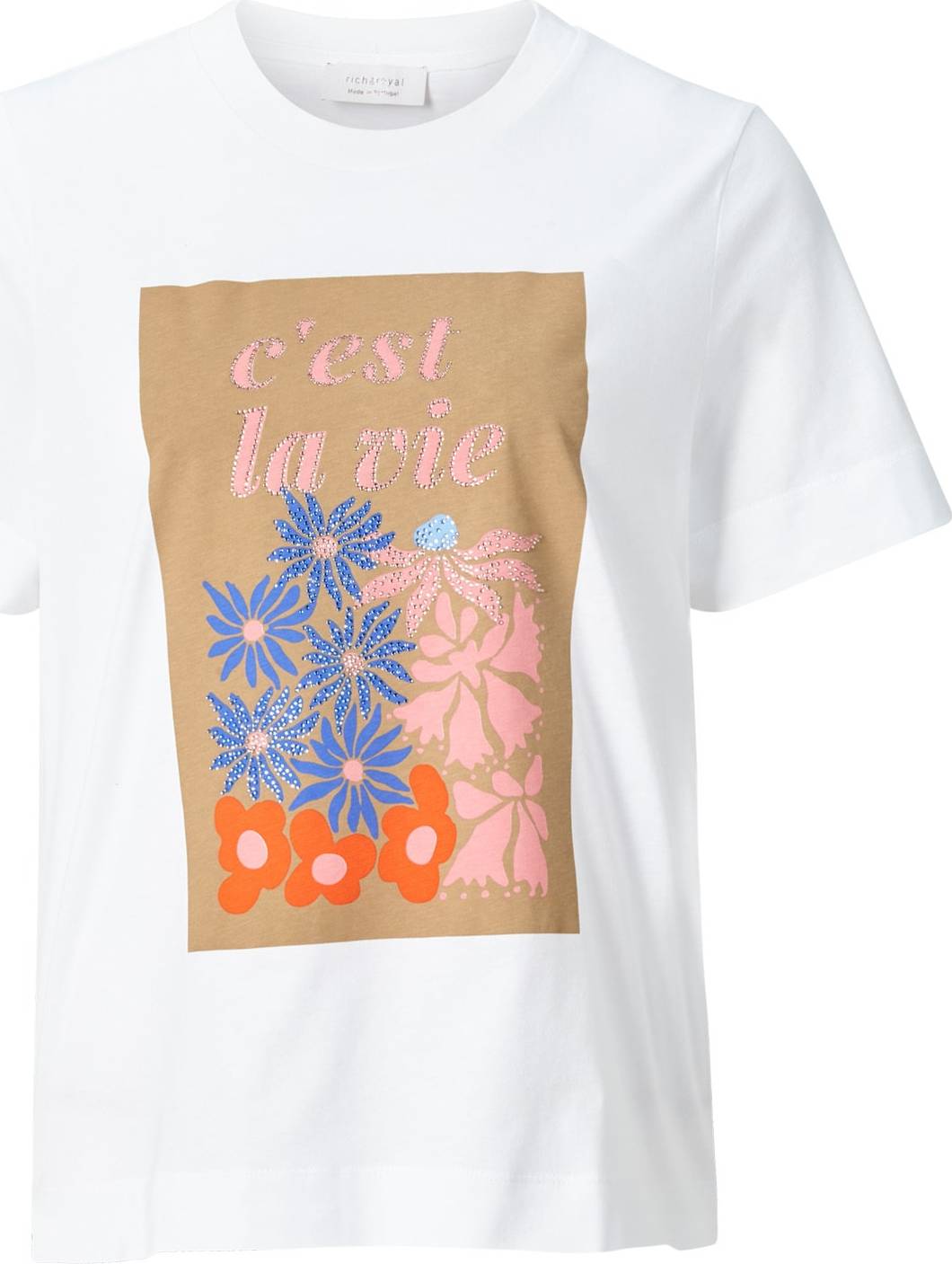 Rich & Royal Tričko bílá