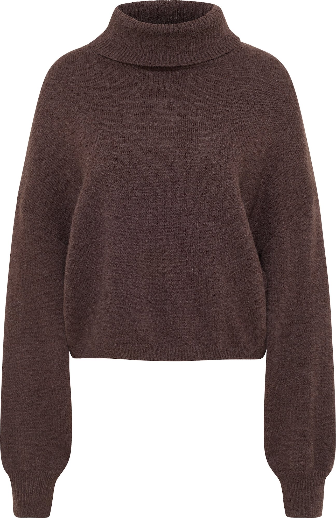 RISA Svetr tmavě hnědá