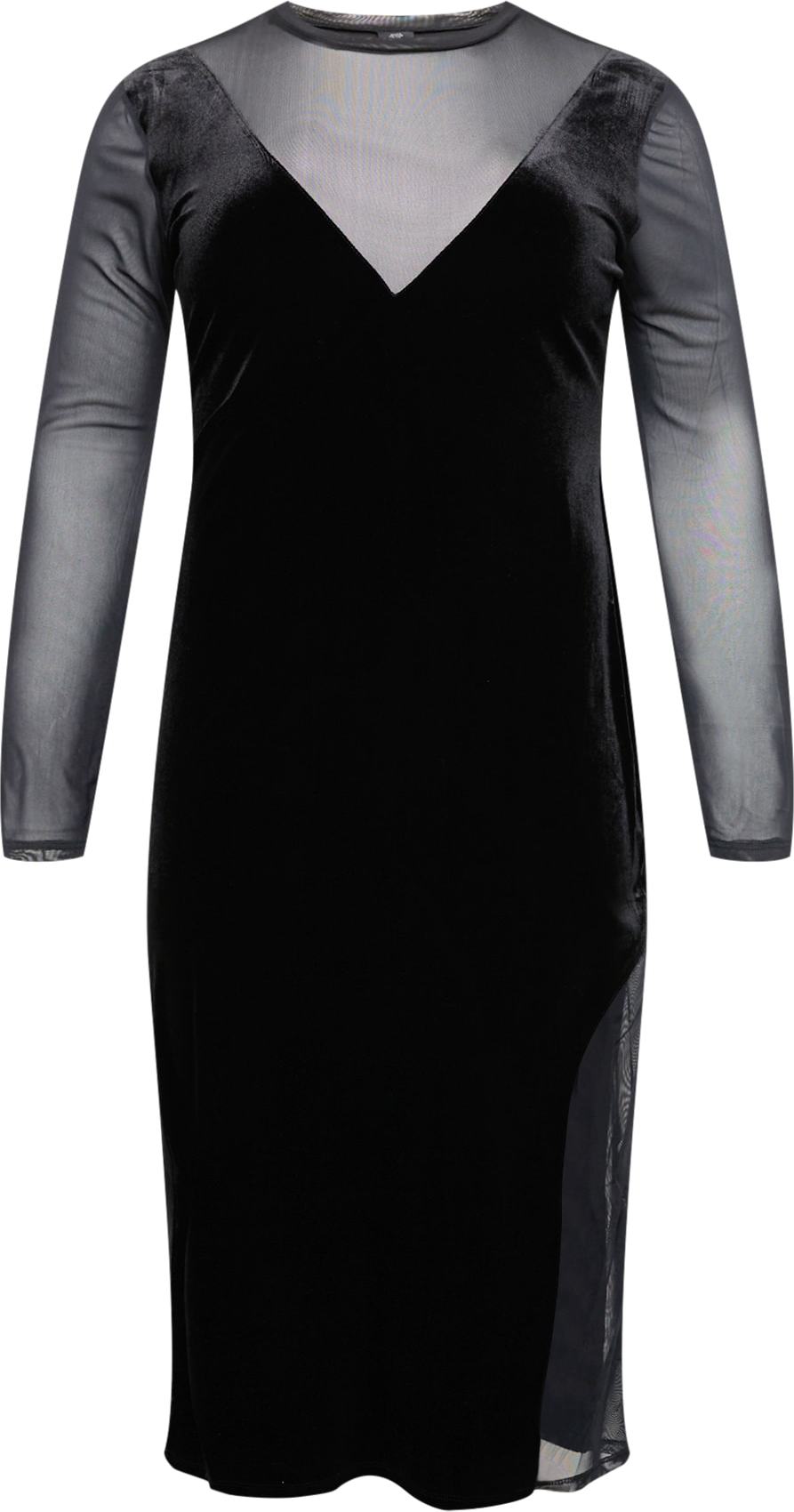 River Island Plus Koktejlové šaty černá