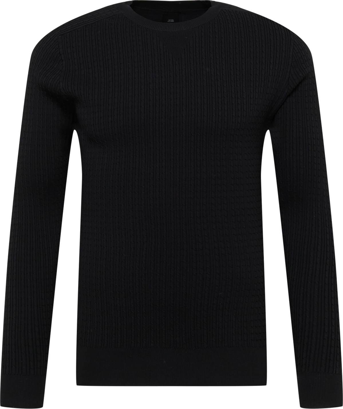 River Island Svetr černá