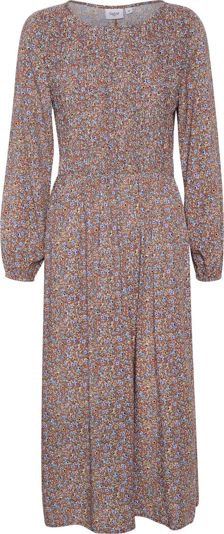 SAINT TROPEZ Šaty 'Gisla' mix barev / červená