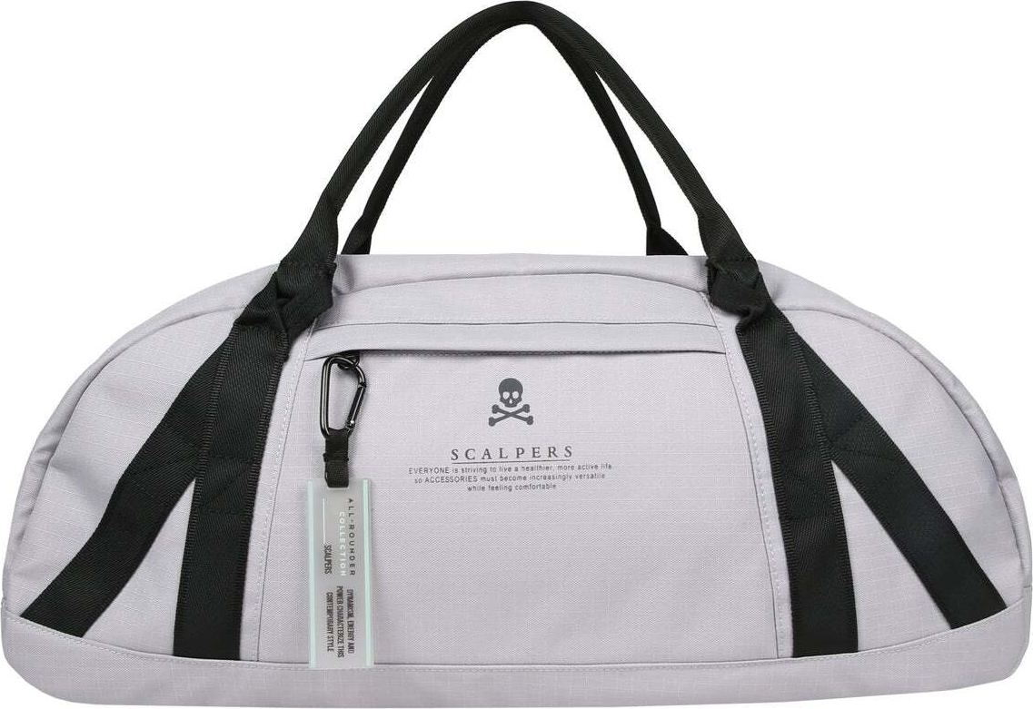 Scalpers Cestovní taška 'Oliver' šedá / černá
