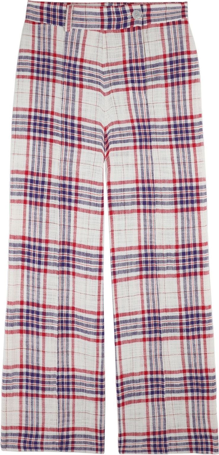 Scalpers Kalhoty námořnická modř / pastelová fialová / červená