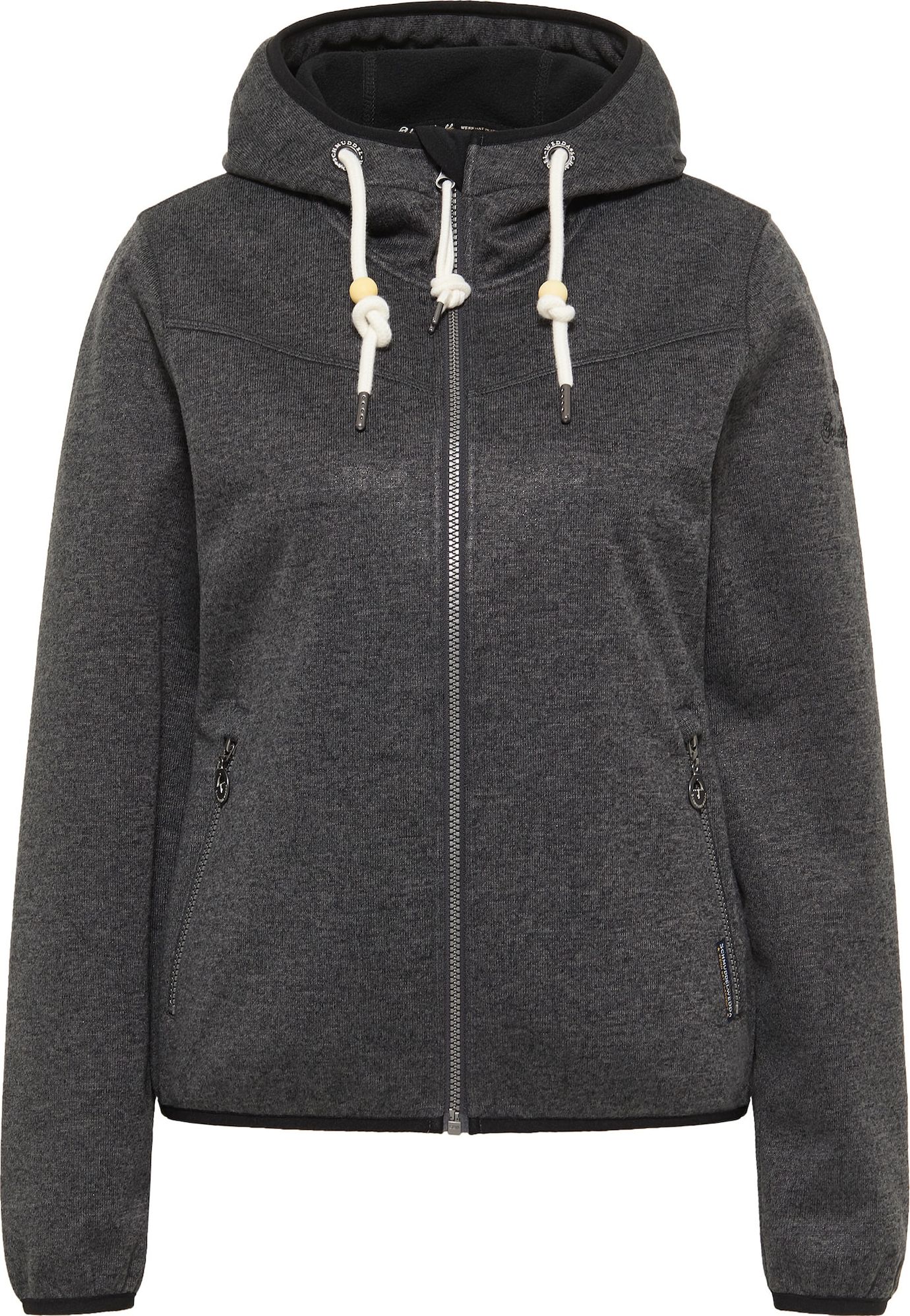 Schmuddelwedda Fleecová mikina antracitová