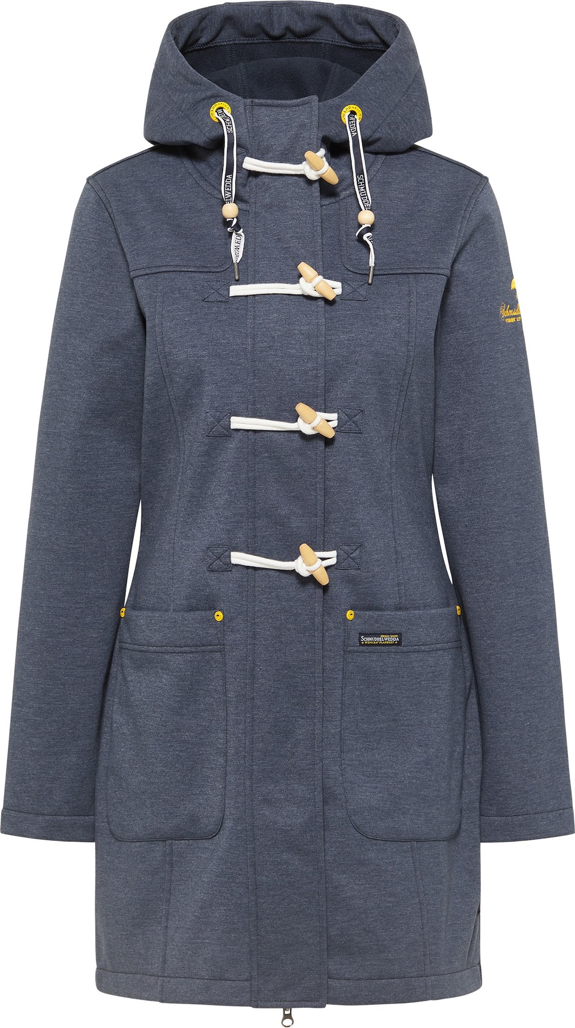 Schmuddelwedda Funkční bunda světlemodrá / žlutá / černá / bílá