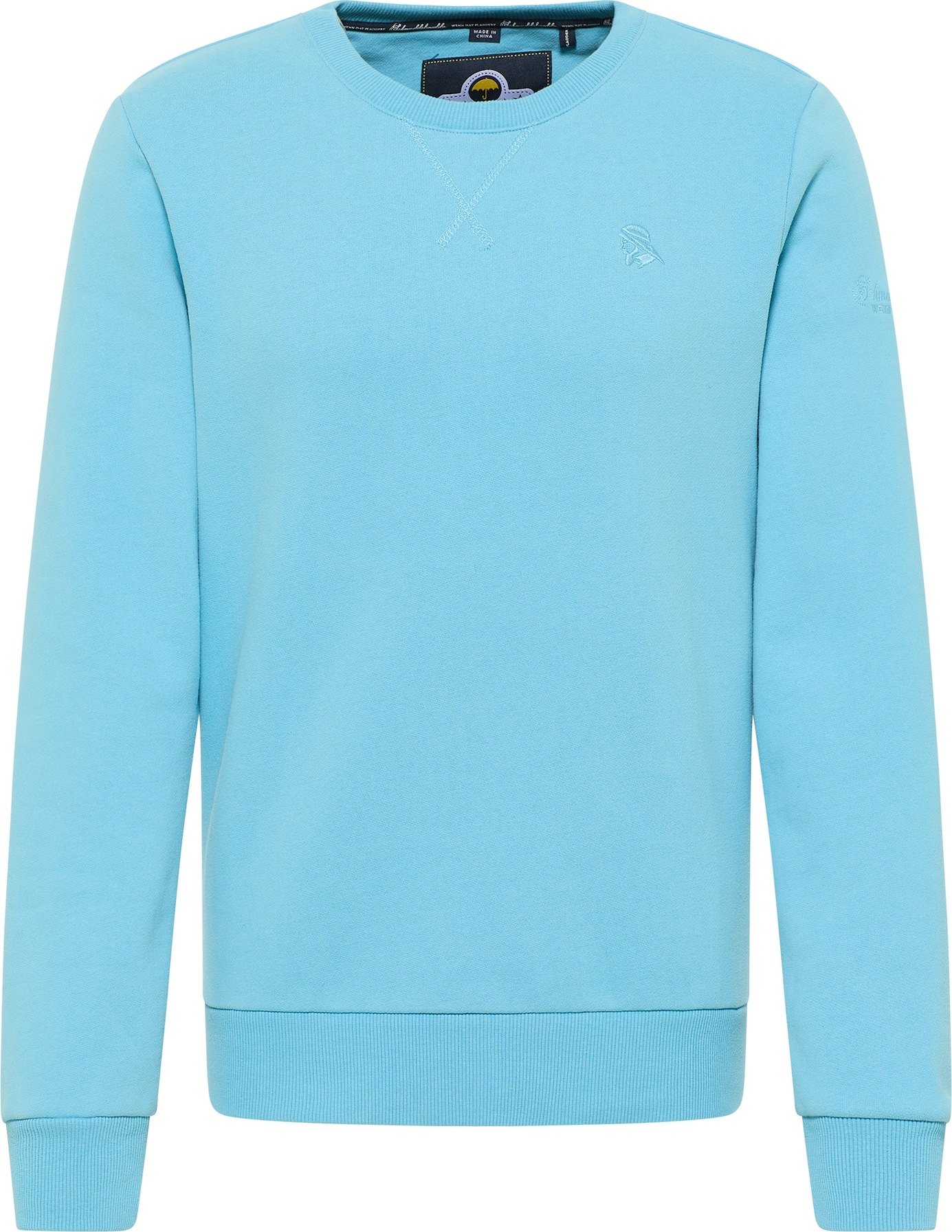 Schmuddelwedda Mikina světlemodrá