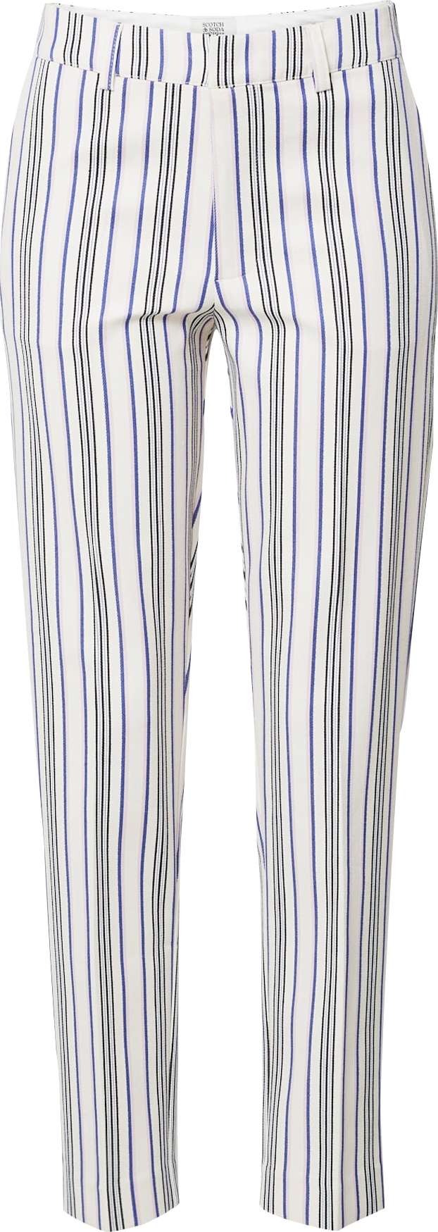 SCOTCH & SODA Chino kalhoty 'Lowry' modrá / fialová / černá / bílá