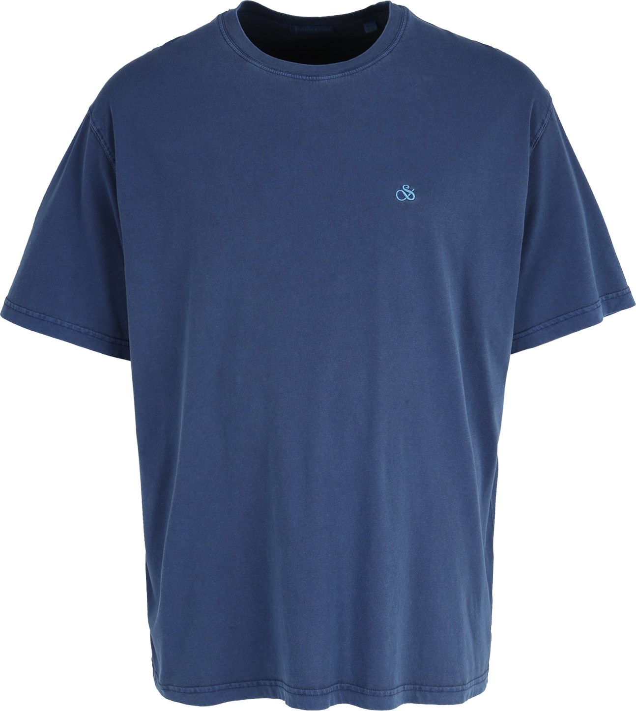 SCOTCH & SODA Tričko marine modrá / světlemodrá