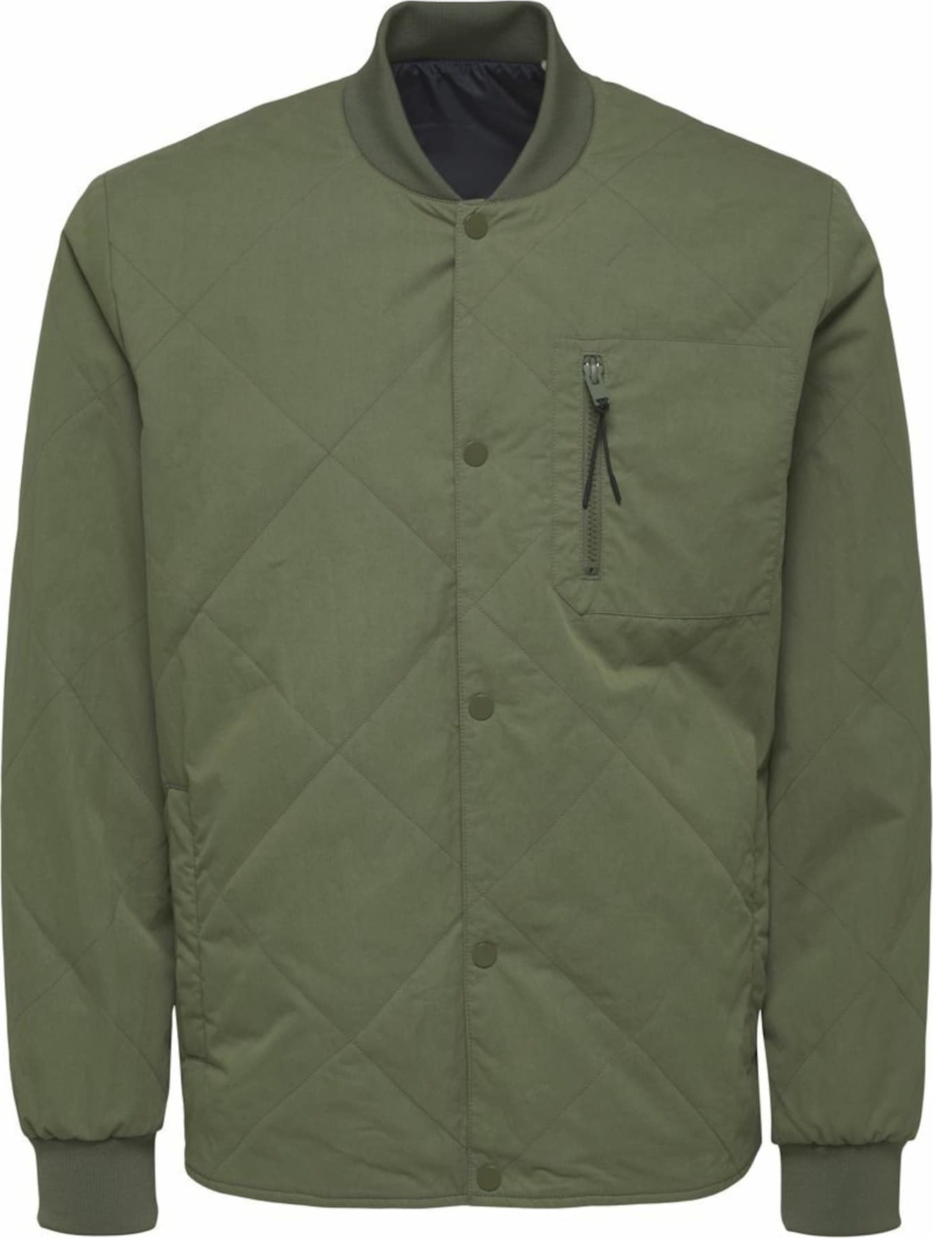 SELECTED HOMME Přechodná bunda olivová