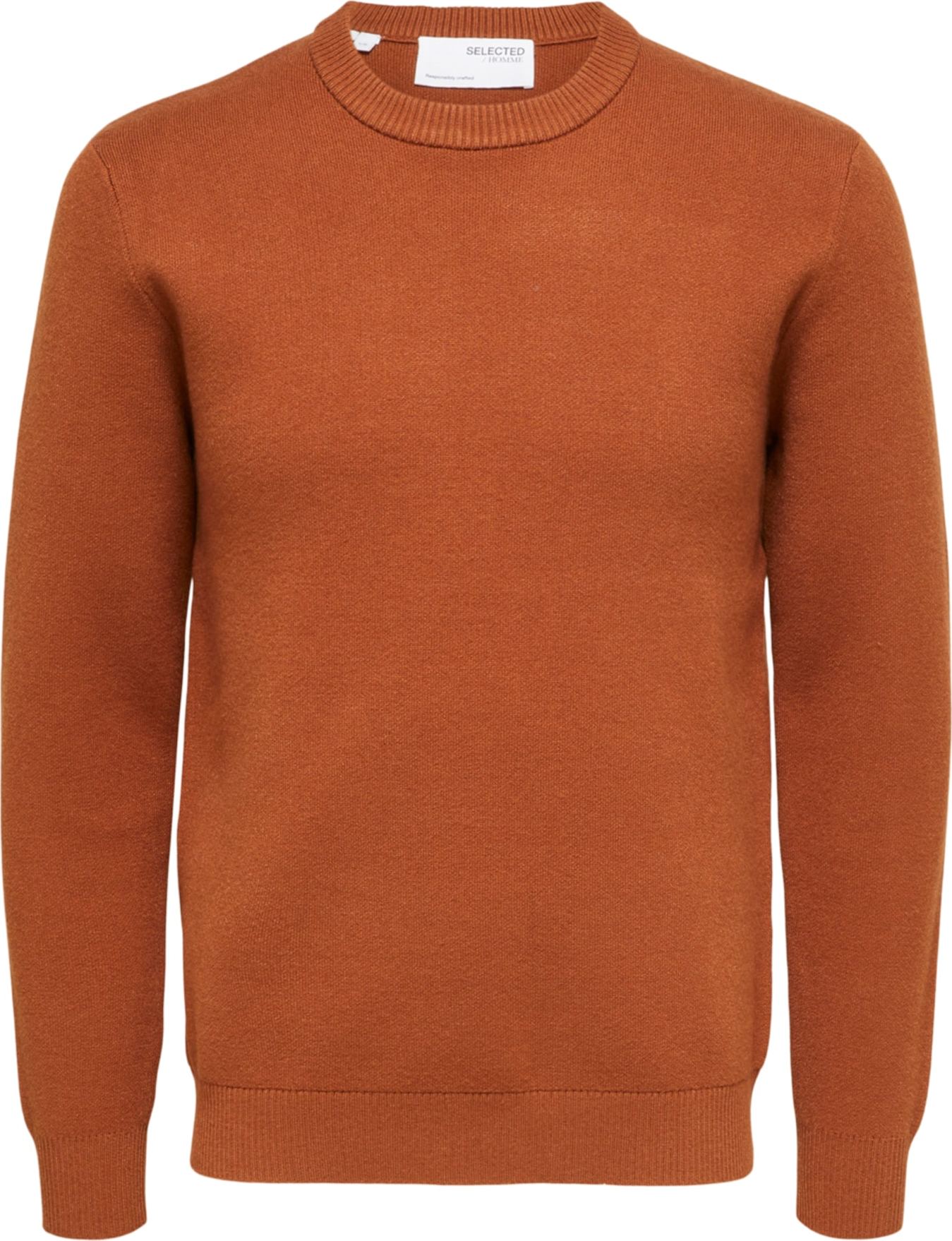 SELECTED HOMME Svetr 'TORONTO' hnědá