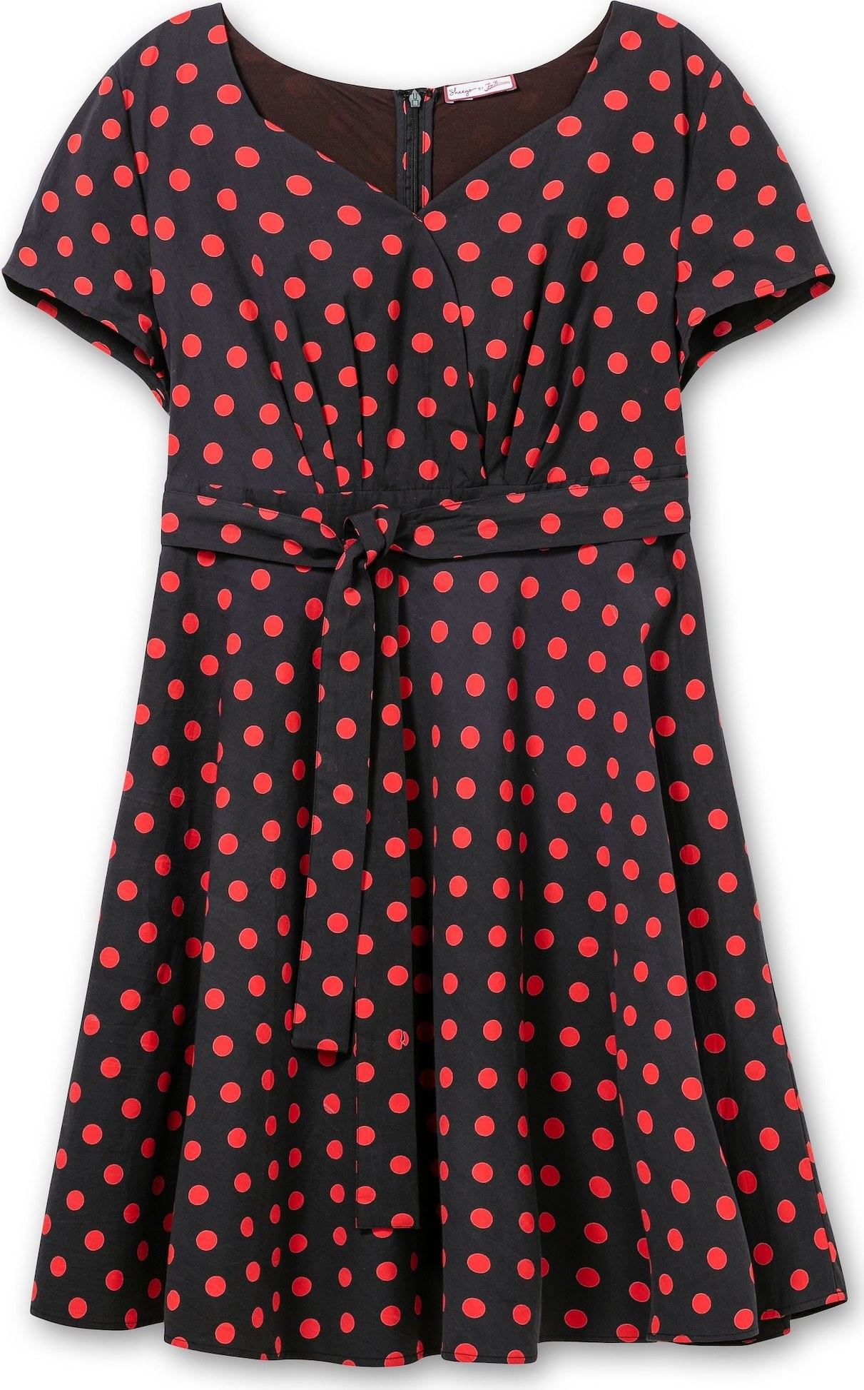 SHEEGO Šaty červená / černá