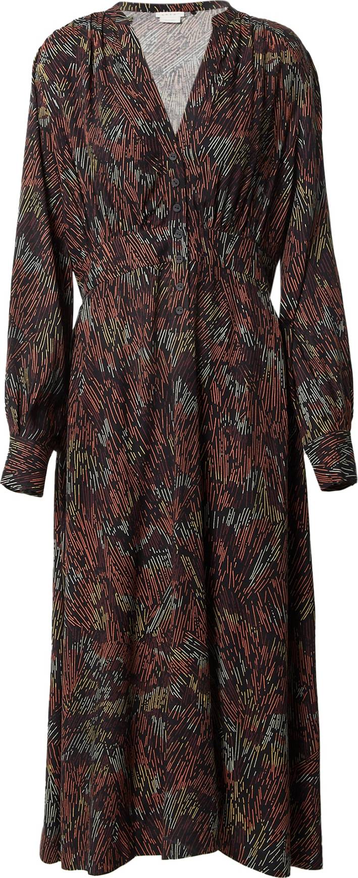 SKFK Šaty 'AIANE' mátová / korálová / bordó / černá