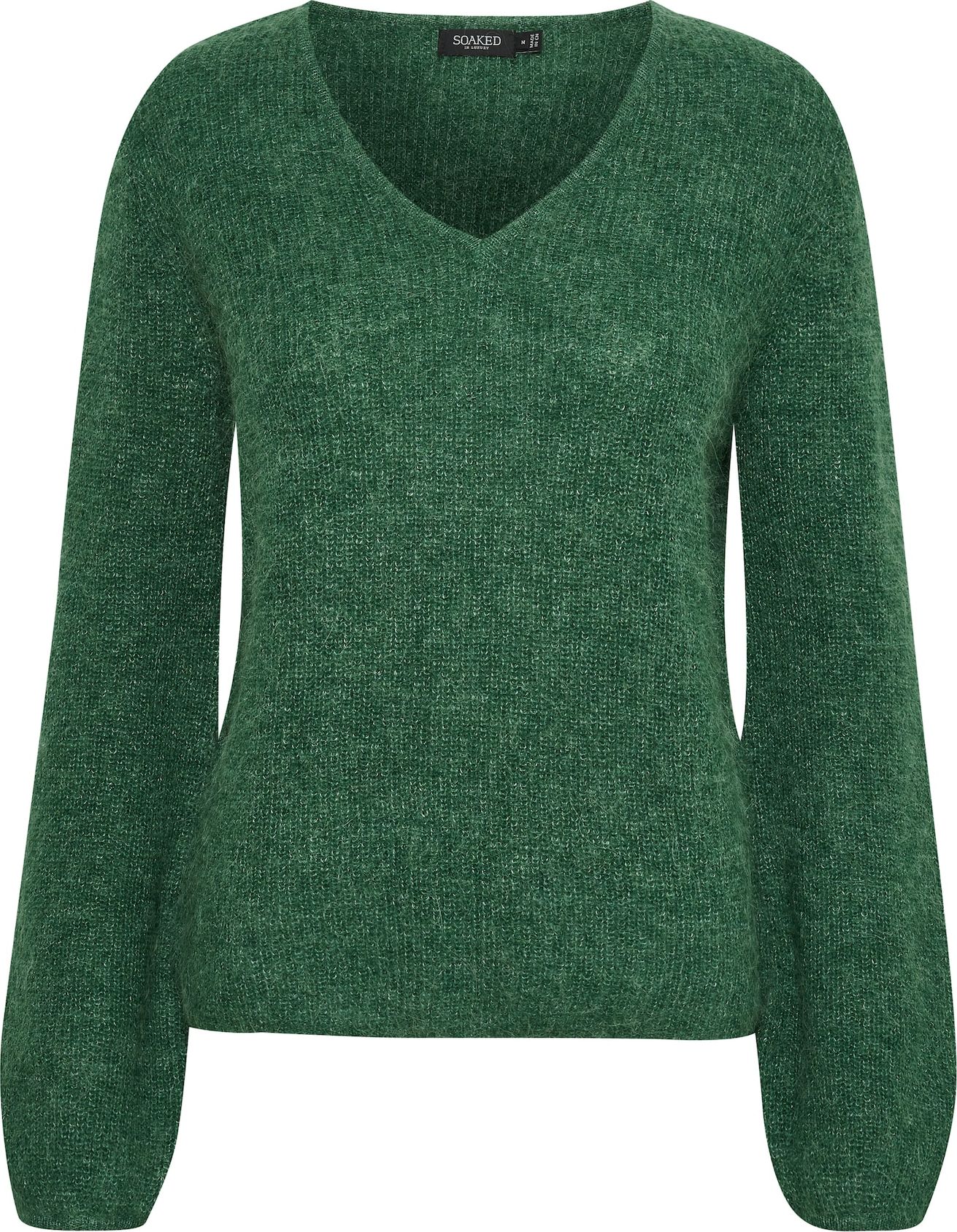 SOAKED IN LUXURY Svetr 'Tuesday' tmavě zelená