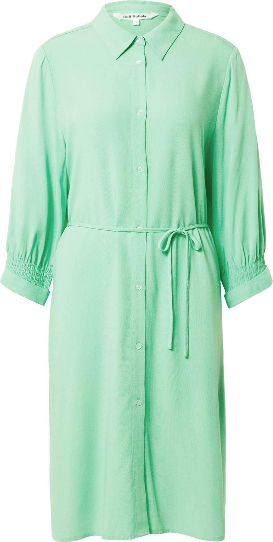 Soft Rebels Košilové šaty 'Elianna' pastelově zelená
