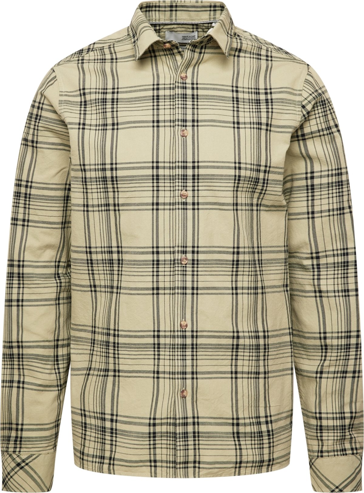 !Solid Košile 'Alexx' zelená / černá