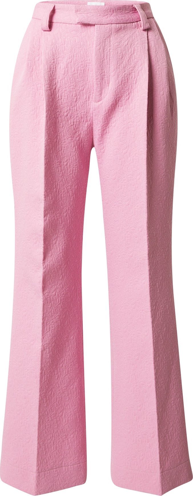 Soulland Kalhoty se sklady v pase 'Deni' růžová