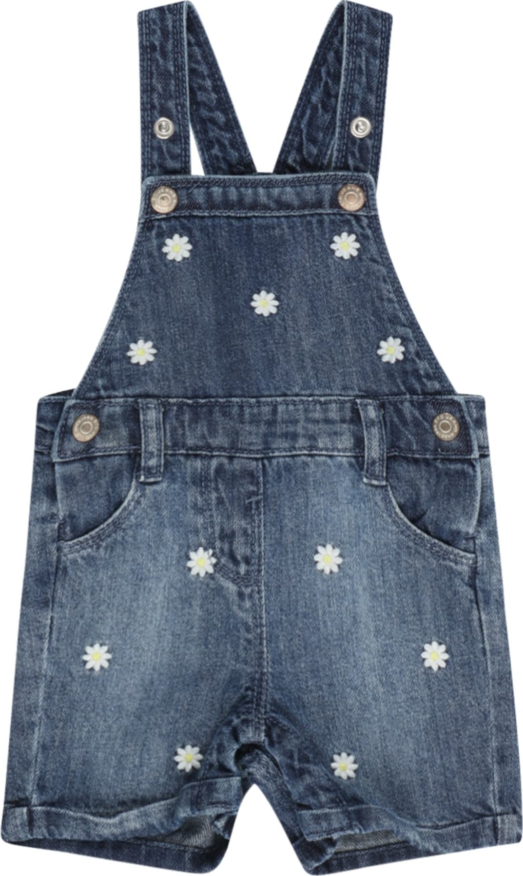 STACCATO Laclové kalhoty enciánová modrá / žlutá / bílá